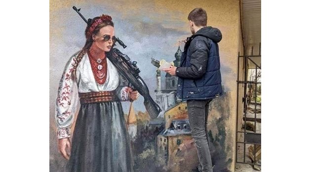 Улично изкуство в Ровно, Украйна