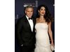 Амал - съпругата на Джордж Клуни, показа бременното си коремче на наградите “Сезар”