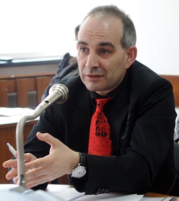 Журналистът Петър Волгин.