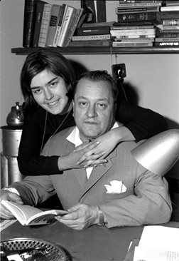 Андрей Гуляшки с дъщеря си Светла