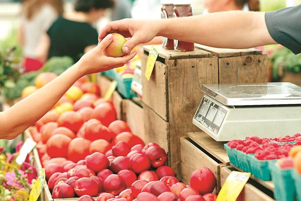 Плодове и зеленчуци от Гърция и Турция са с по-ниски цени от българските.