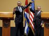 Обама иска човешки права в Куба, Кастро - Гуантанамо (Обзор)