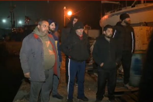 Българските рибари, задържани в Румъния КАДЪР: БНТ