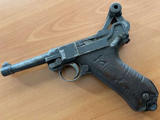 Уникалният пистолет на Ганев се пази и до днес