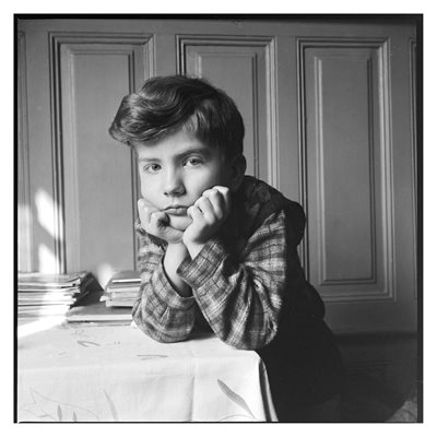 Джони Пенков като малък, сниман от баща си - проф. Иван Пенков.