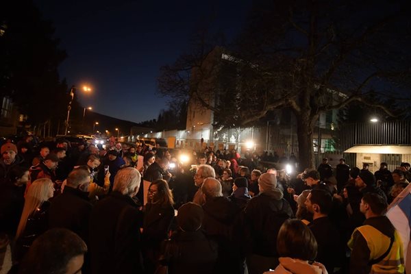 Бдение в памет на Алексей Навални СНИМКА: Йордан Симеонов