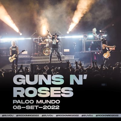 Guns N' Roses ще забият в Рио де Жанейро.