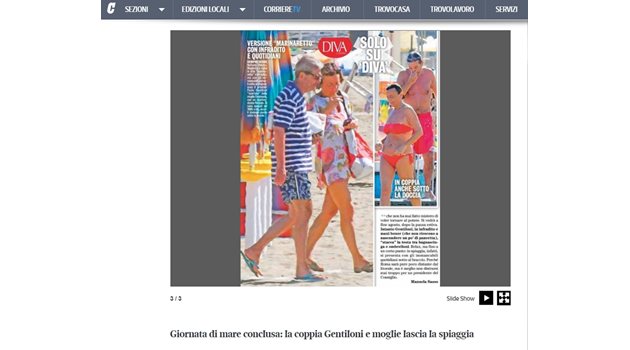 Факсимиле:corriere.it