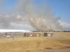 Голям пожар избухна край летище "Хийтроу"