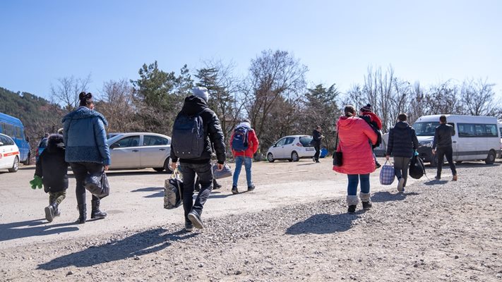 Украинските бежанци пристигат у нас. СНИМКА: АРХИВ
