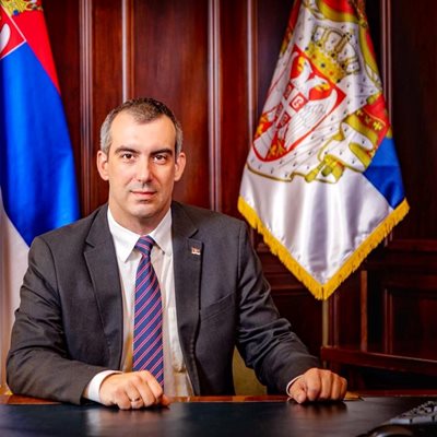 Председателят на сръбския парламент Владимир Орлич. СНИМКА: Фейсбук