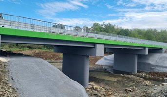 АПИ: Завърши строителството на новия мост на пътя Царево - Ахтопол