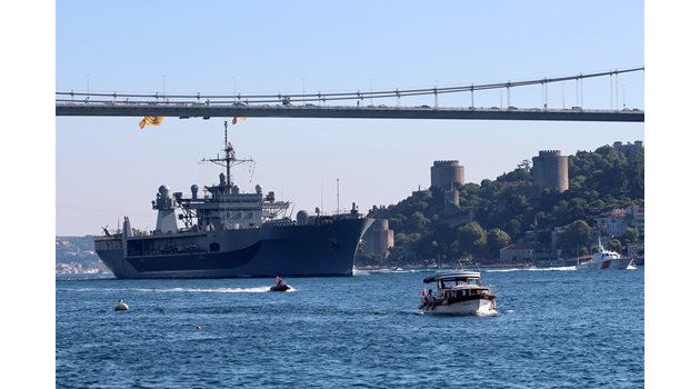 Москва: САЩ проучват сцената за бойни действия в Черно море