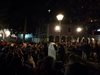 33-метровият кръст в Благоевград светна празнично на Възкресение (Снимки)