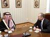 Румен Радев се срещна с министъра на външните работи на Саудитска Арабия