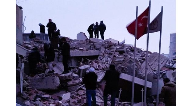 Земетресението в Турция, 06.02.2023 Снимка: Facebook/@Tekin Atesnal