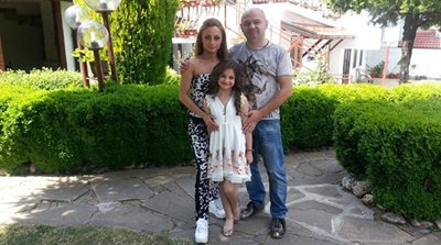 Марин Тодоров с талантливата си дъщеря Крисия