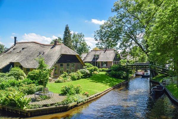 Селото Гитхорн в Холандия СНИМКА: Pixabay