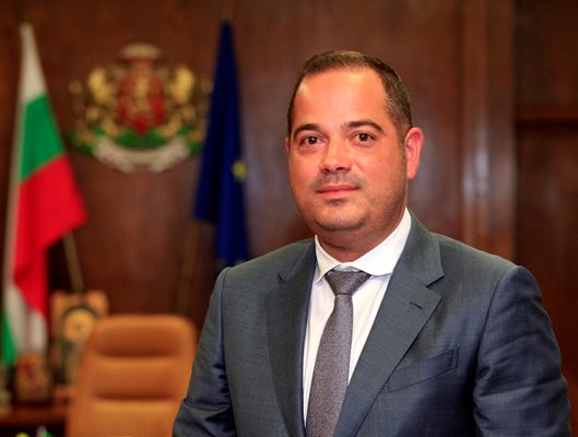 Министърът на вътрешните работи Калин Стоянов СНИМКА: ВЕЛИСЛАВ НИКОЛОВ