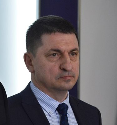 Министърът на вътрешните работи гл. комисар Христо Терзийски, о.р.