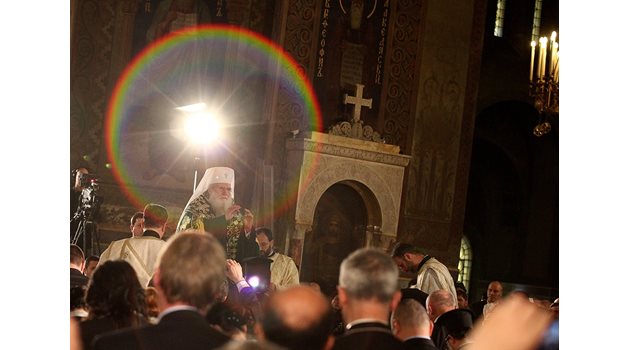 Патриарх Неофит ще се срещне с папа Франциск в София.  СНИМКА: ВАСИЛ ПЕТКОВ