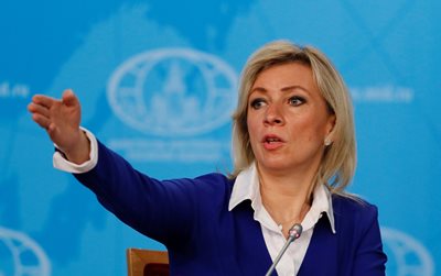 Russian Foreign Ministry spokeswoman Maria Zakharova PHOTO: Reuters