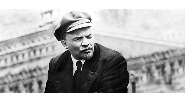 Вождът на революцията Владимир Илич Ленин