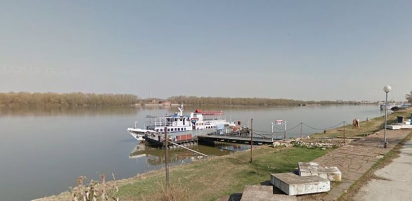 Река Дунав край Русе Снимка: Google street view