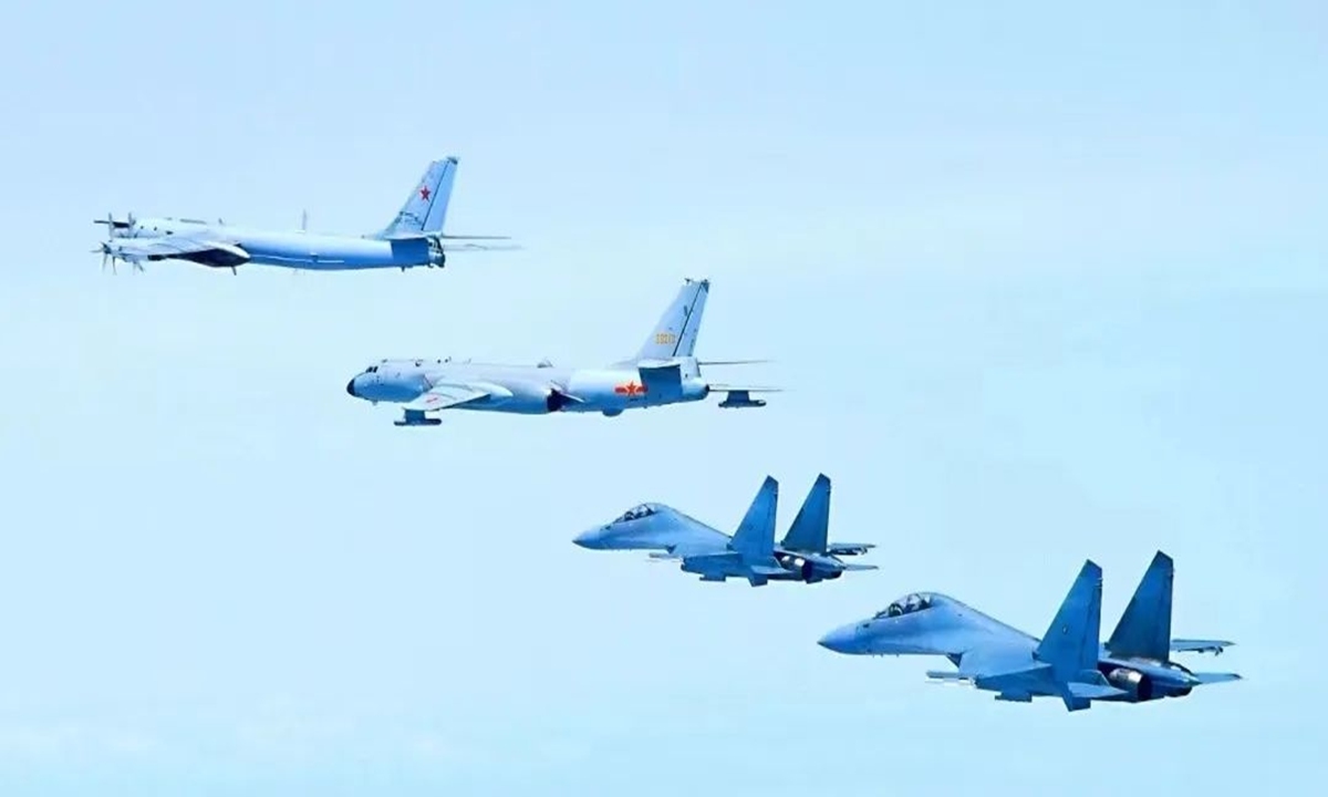 Китайските и руските военновъздушни сили проведоха втори съвместен патрул за тази година
