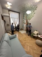 Зам.-кметът на Русе присъства на официалното откриване на първата „Синя стая" 
СНИМКА: Община Русе