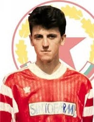 Николай Донев от периода, в който игра за ЦСКА. Снимка fccska.com