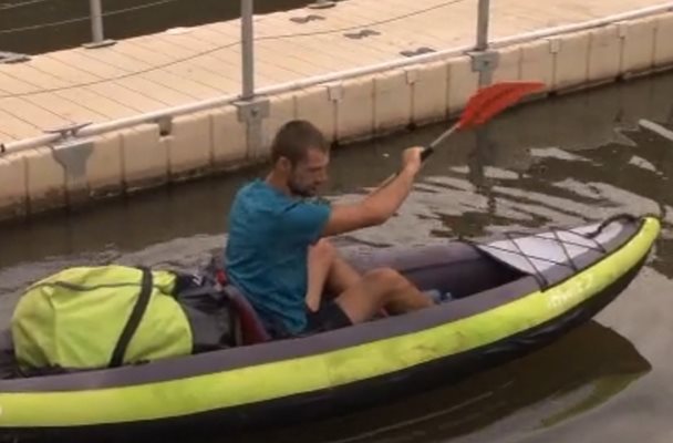 Стефанов е плавал с каяк почти 13 дни