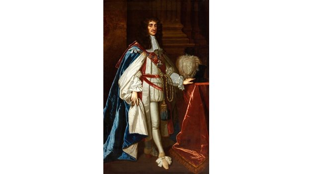 Чарлз ІІ, портрет на Питър Лели. Картината е притежание на музея Гринич