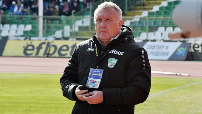 Николай Киров вече не е треньор на "Берое". Снимка: сайт на "Берое"