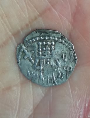 Монета от времето на цар Иван Шишман е сред тазгодишните находки.