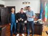 Кметът на Димитровград посрещна в родния град eвропейския ни шампион по борба Георги Иванов