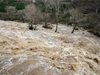 Река Вардар преля, блокирани пътища и наводнени къщи в Македония
