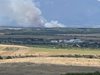 Пламнаха сухи треви между асеновградски села, 4 екипа огнеборци гасиха пожарите (Снимки)