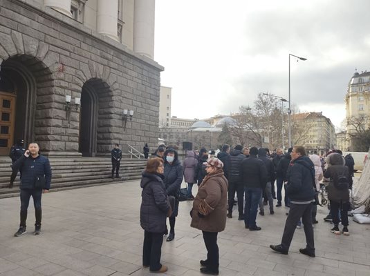 Протестът пред МС в подкрепа на Бойко Борисов
Снимки: Николай Литов