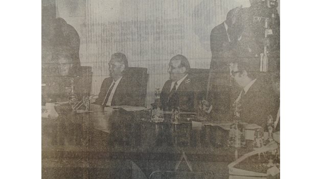 Тодор Живков на съвещанието на Консултативния комитет на Варшавския договор през 1985 г. в София.