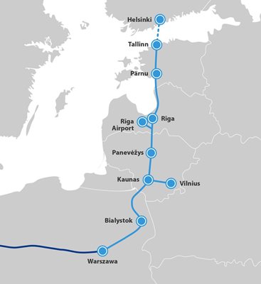 Балтийските държави строят обща железница