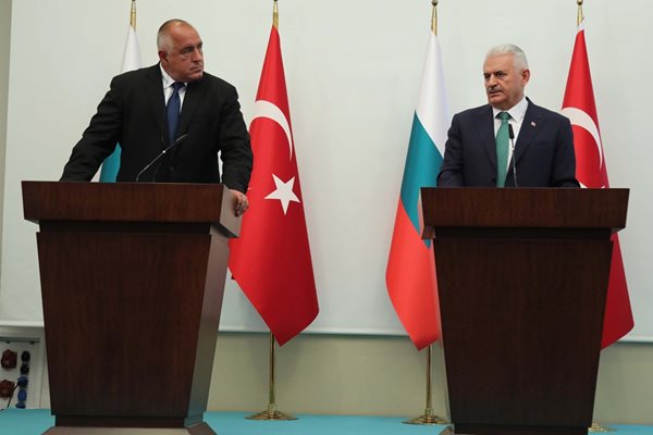 Борисов и Йълдъръм СНИМКА: Министерски съвет