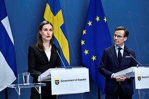 Финландия и Швеция искат да се присъединят към НАТО едновременно