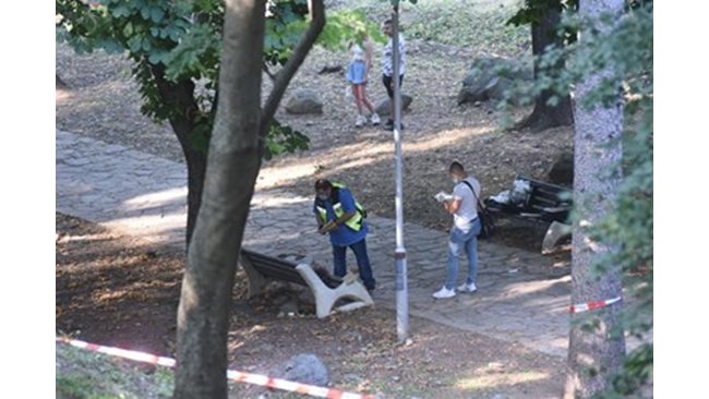 A washerwoman in a restaurant is the murdered woman on a bench in Sofia