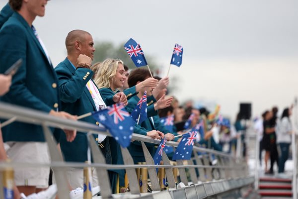 Australia's athletes Photo: Reuters