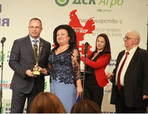 Светла Стоянова спечели
"Агробизнесмен на България" за 2018 г.