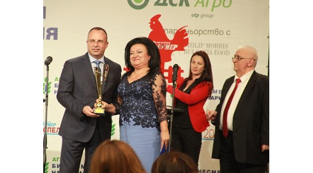 Светла Стоянова спечели
"Агробизнесмен на България" за 2018 г.