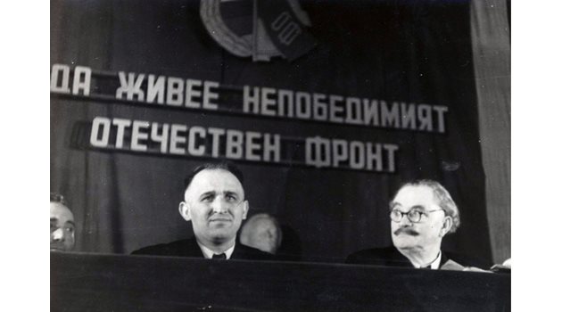 Тодор Живков и Георги Димитров