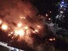 9 огнеборци изгарят при адски пожар в Москва (обзор)
