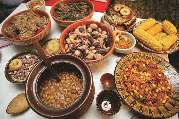 Храната на ритуалната трапеза е символна
